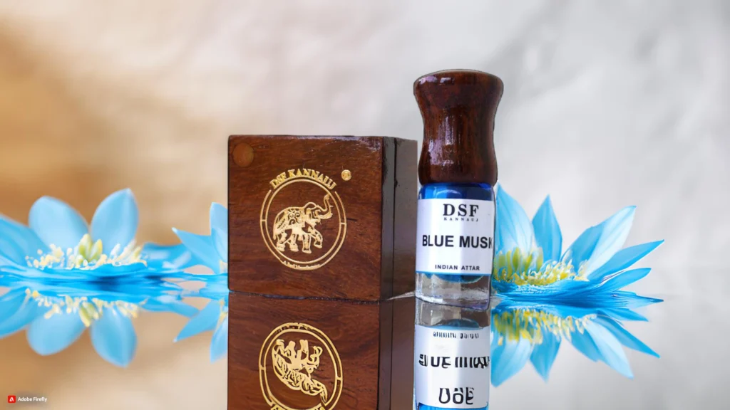 Unique Blue Musk Meditation Oil roll on essential fragrance